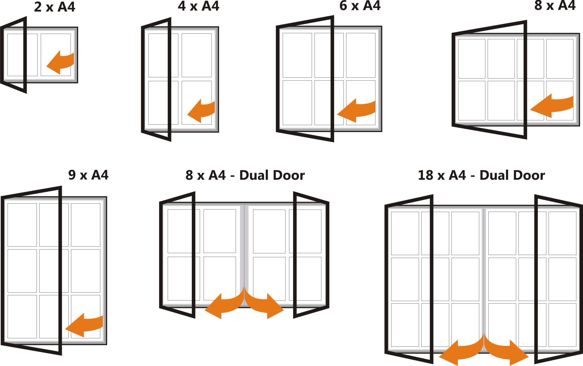 The Tradition Wall Mounted External Notice Board Signs 4 Schools